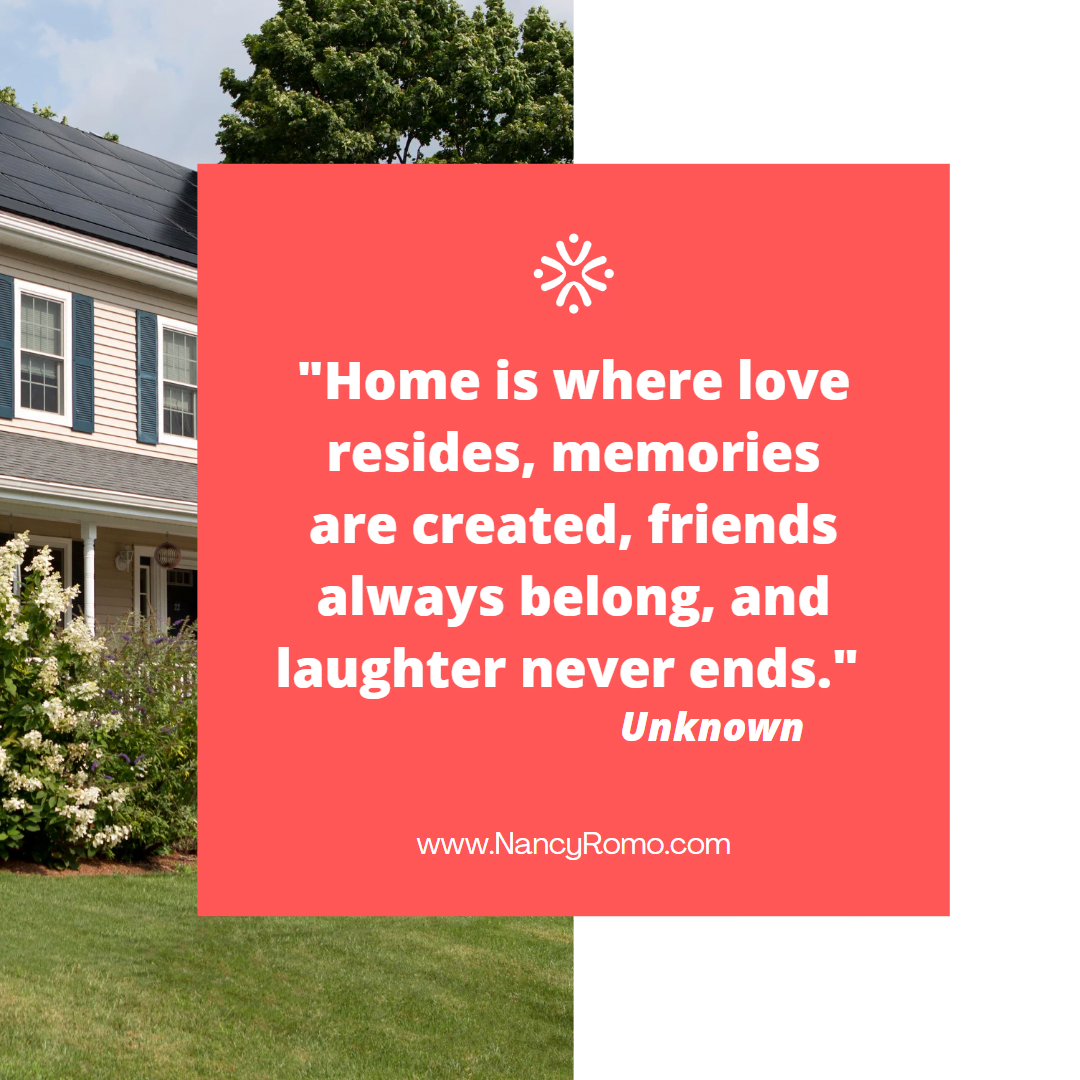 Blog 9 HOME IS WHERE LOVE RESIDES, MEMORIES ARE CREATED, FRIENDS ALWAYS BELONG AND LAUGHTER NEVER ENDS https://posts.gle/JrDPKW